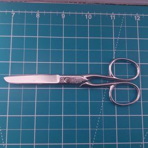 Vintage Richards Frip Frap Scissors Solid Steel Chrome Plated Sheffield 5"